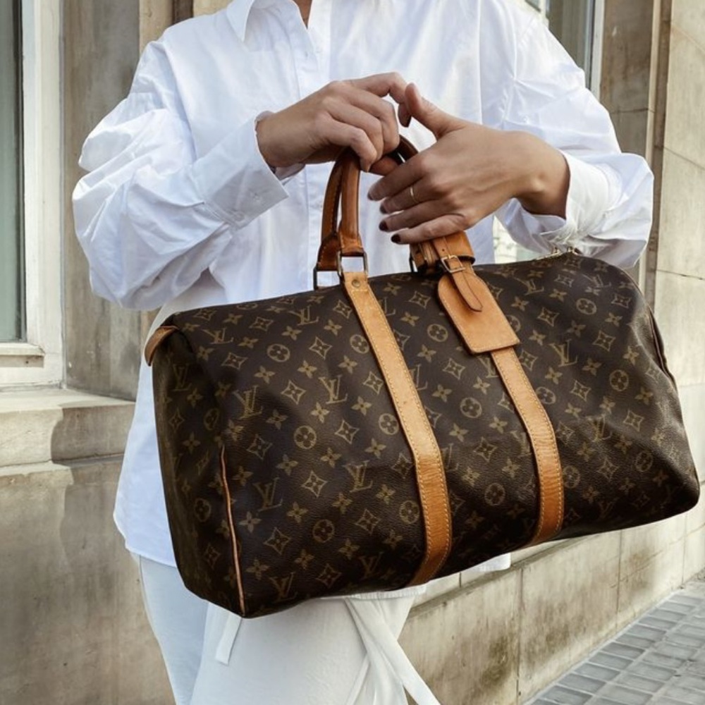 Louis Vuitton duffel bag